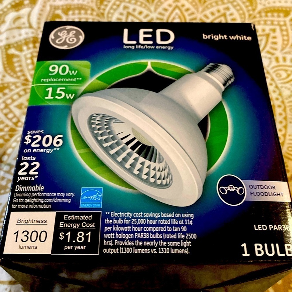 2/$20.  LED Outdoor Floodlight Household